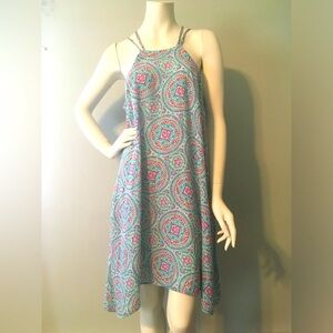 Helen Jon Mandalay Sun Dress Size M Relaxed Beach Resort